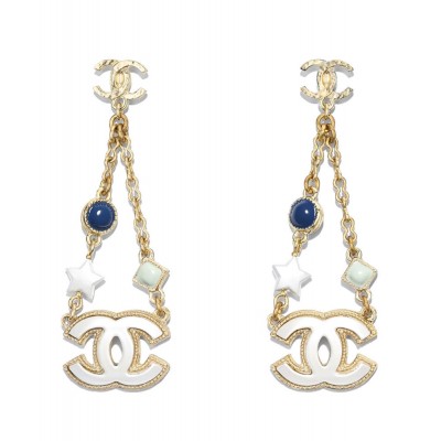 Chanel Earrings AB1058 White