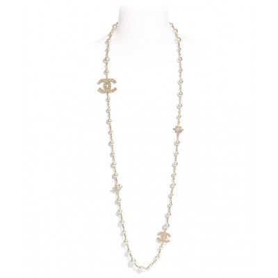 Chanel Necklace AB0636 Golden